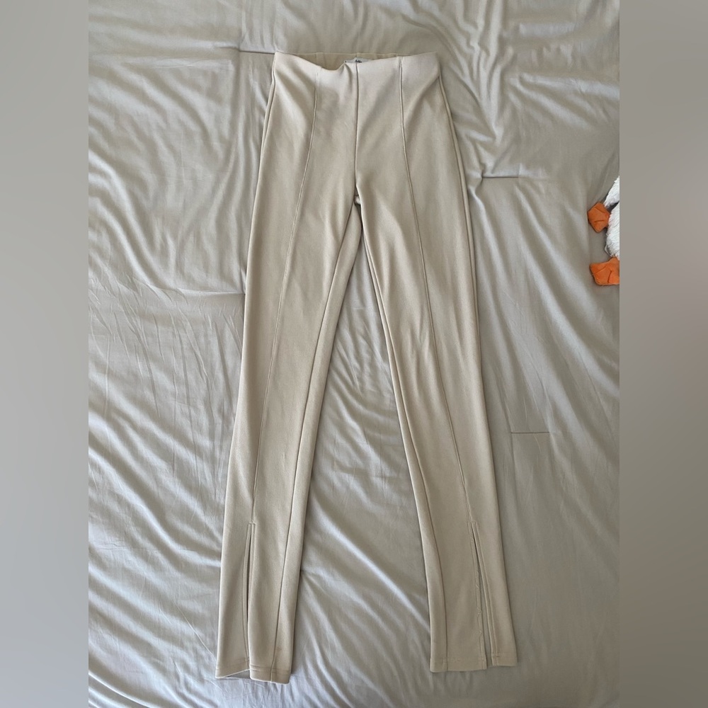 Adika Tan Flare Legging Pant